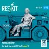 RESKIT RSF72-0065 Female driver for Deck Tractor A/S32A-49 (scene 1) (1 pcs) (3D Printed) 1/72